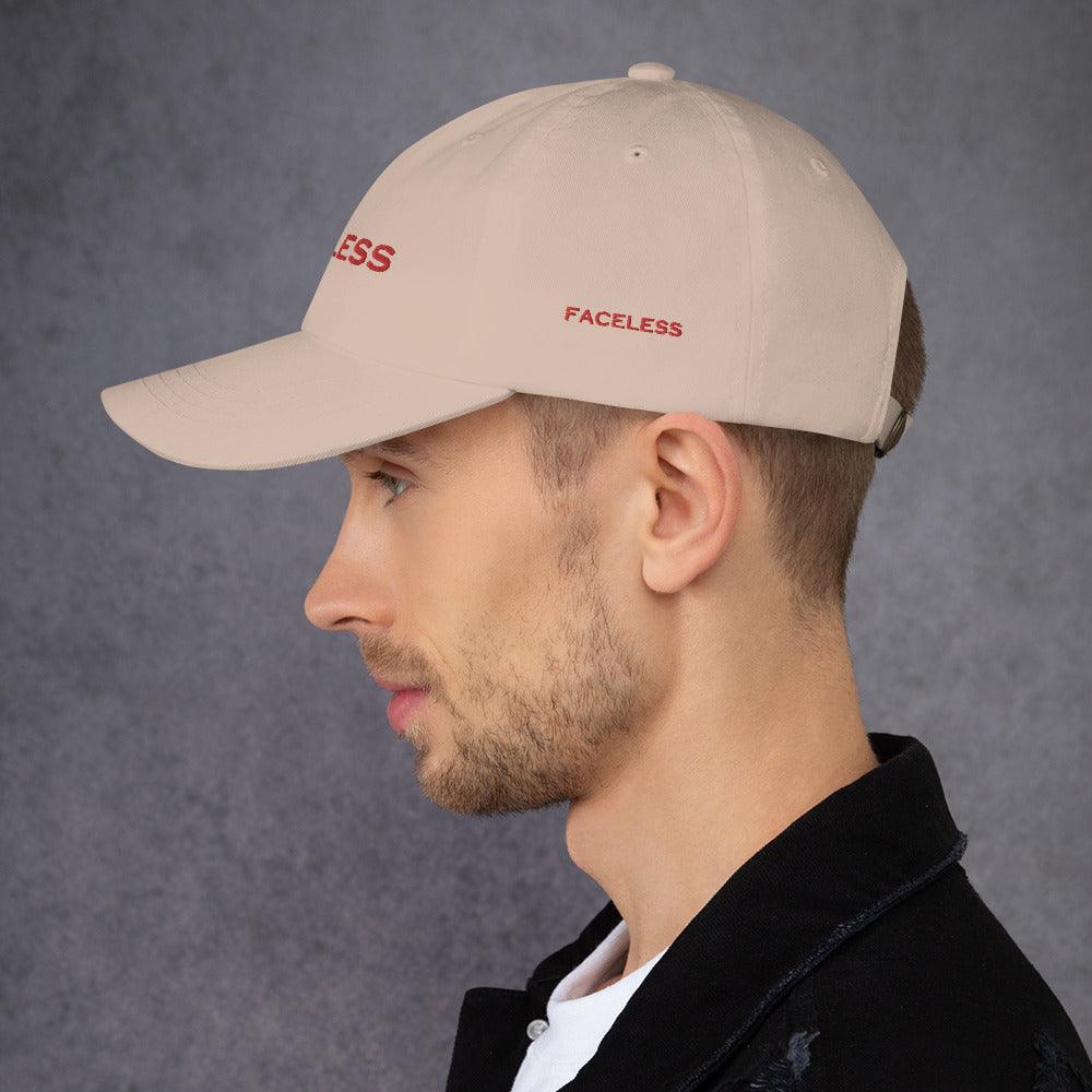 Faceless Dad Hat- Tan - Faceless Limited