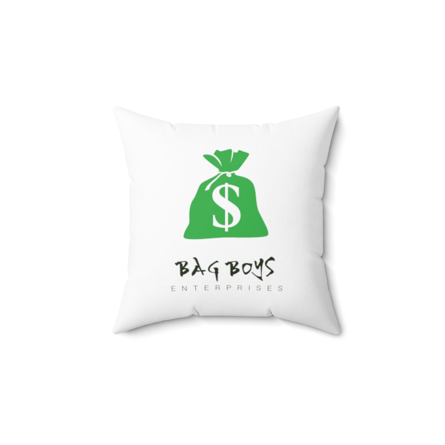 BAG BOYS SQUARE PILLOW