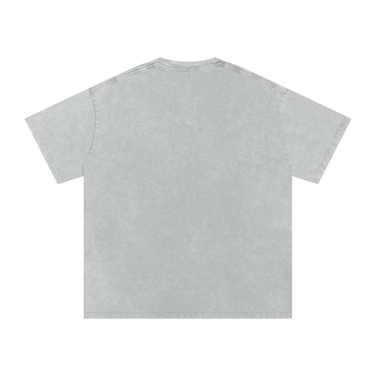 Basic Snow Washed Oversized Tee