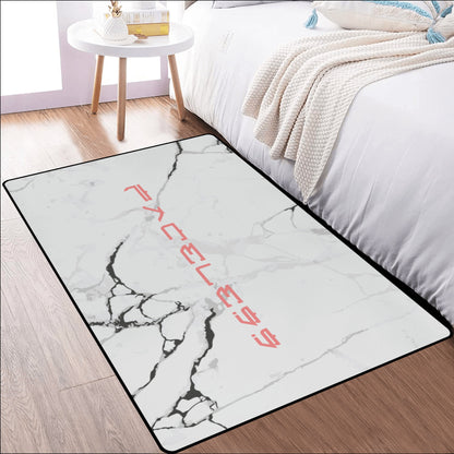 White Marble Rug