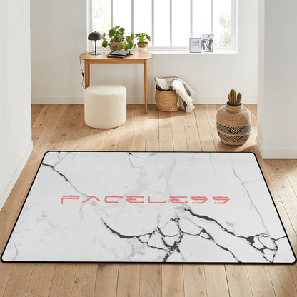White Marble Rug