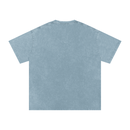 Basic Snow Washed Oversized Tee