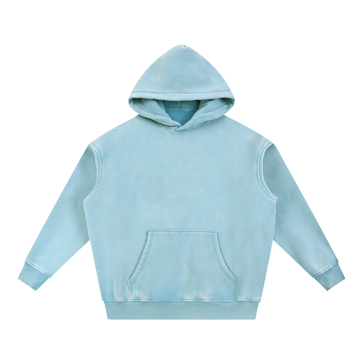 Basic Acid Wash Oversized Hoodie