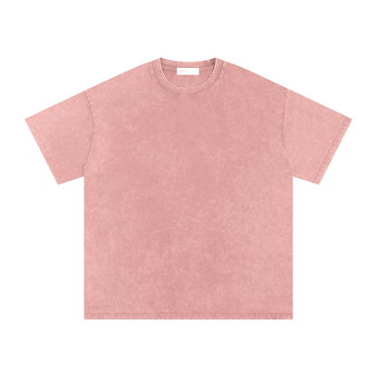Basic Snow Washed Oversized Tee