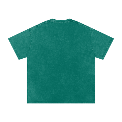 Basic Snow Washed Oversized Tee