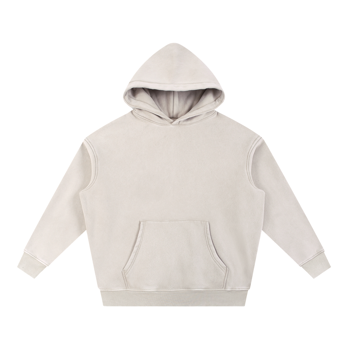 Basic Acid Wash Oversized Hoodie