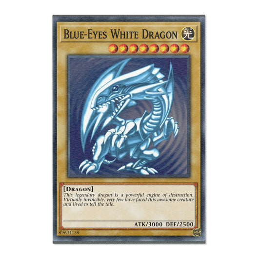 Blue Eyes White Dragon Rug