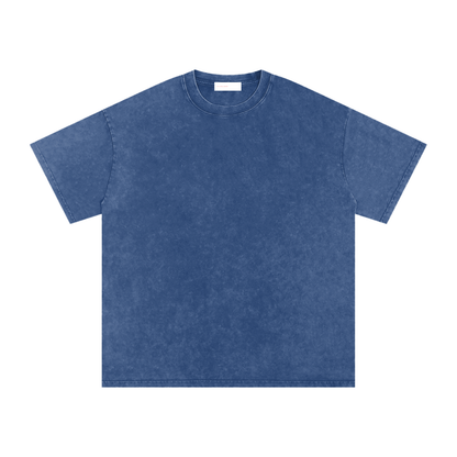 Basic Snow Washed Oversized Tee