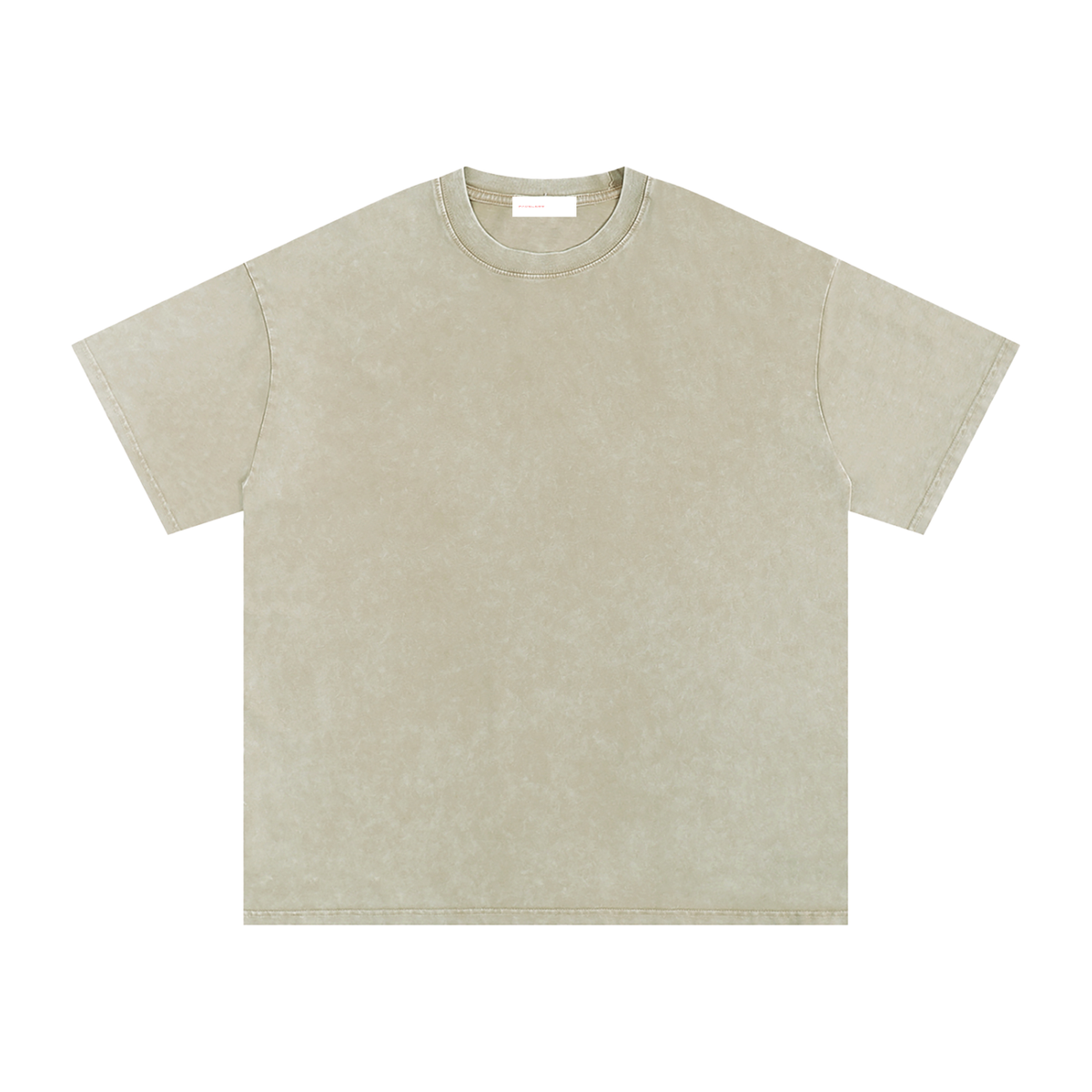 Basic Snow Washed Oversized Tee