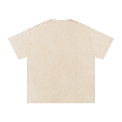 Basic Snow Washed Oversized Tee