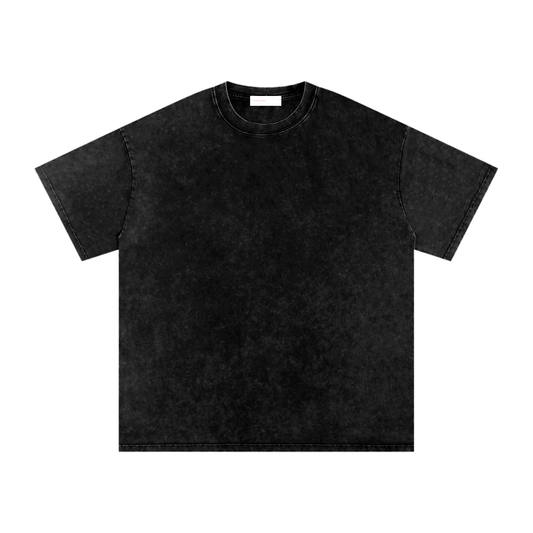 Basic Snow Washed Oversized Tee