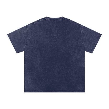 Basic Snow Washed Oversized Tee