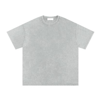 Basic Snow Washed Oversized Tee