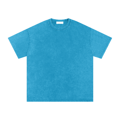 Basic Snow Washed Oversized Tee