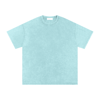 Basic Snow Washed Oversized Tee