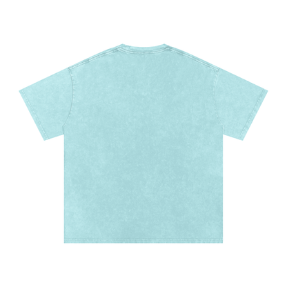 Basic Snow Washed Oversized Tee