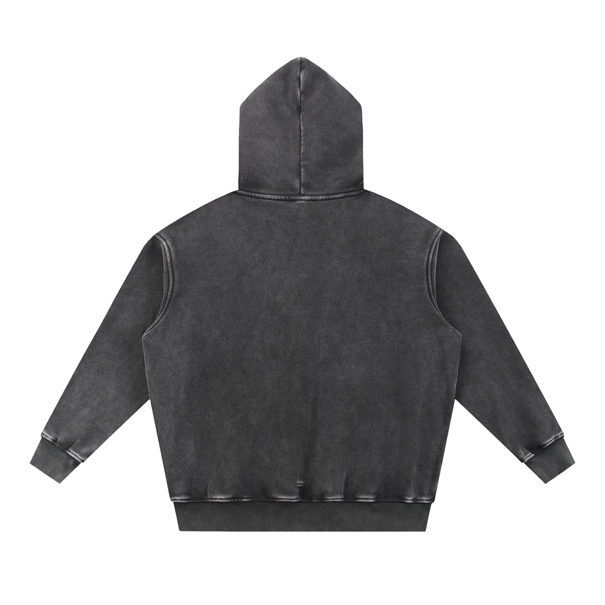 Basic Acid Wash Oversized Hoodie
