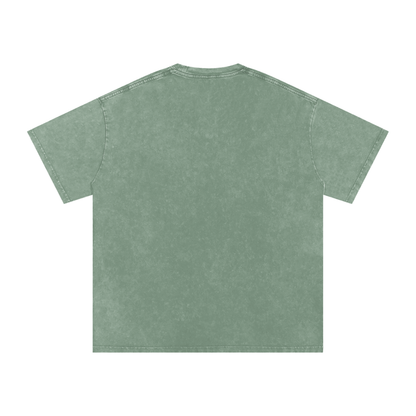 Basic Snow Washed Oversized Tee