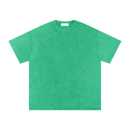 Basic Snow Washed Oversized Tee