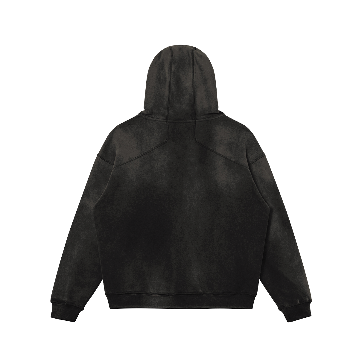 Glitch Heavyweight Hoodie -Smoky Black – Faceless Limited
